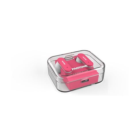 AURICULARES BLUETOOTH TWS 011 ROSA PANTONE TM - GSM177135
