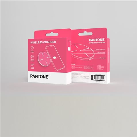 CARGADOR INALAMBRICO 15W PT-WC009 ROSA PANTONE TM - GSM177131-1