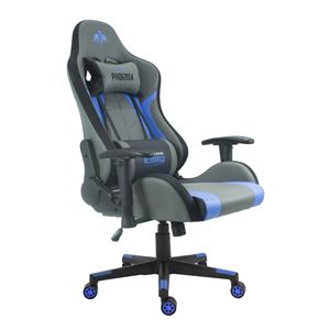 REACONDICIONADA SILLA GAMING SERIE PHOENIX AZUL CROMAD - CR1141-1_1