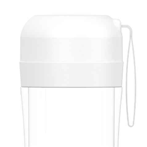 BATIDORA DE VASO PORTÁTIL RECARGABLE 380ML BLANCA MUVIP - MV0545-1