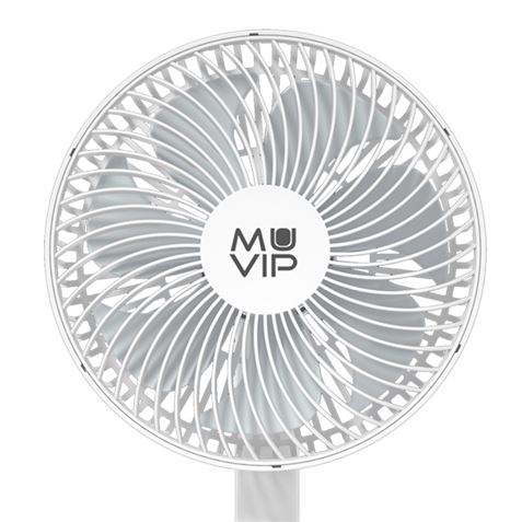 VENTILADOR PORTATIL OSCILANTE 8" BATERÍA MUVIP - MV0551-4