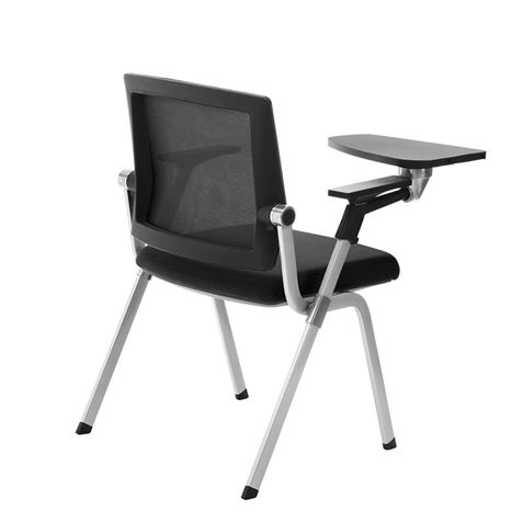 LOTE 2 SILLAS CONFIDENTE CON PALA ABATIBLE PARA ESCRITURA Y POSAVASO CROMAD - CR1157-3