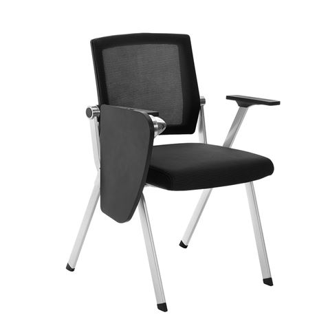 LOTE 2 SILLAS CONFIDENTE CON PALA ABATIBLE PARA ESCRITURA Y POSAVASO CROMAD - CR1157-5