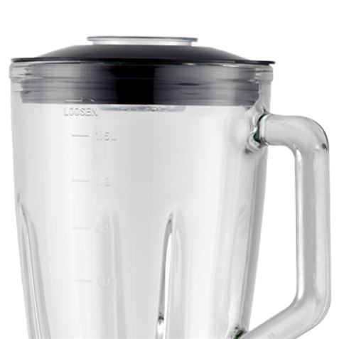 BATIDORA INOXIDABLE VASO CRISTAL 1500W 1.5 LITROS MUVIP - MV0525-2
