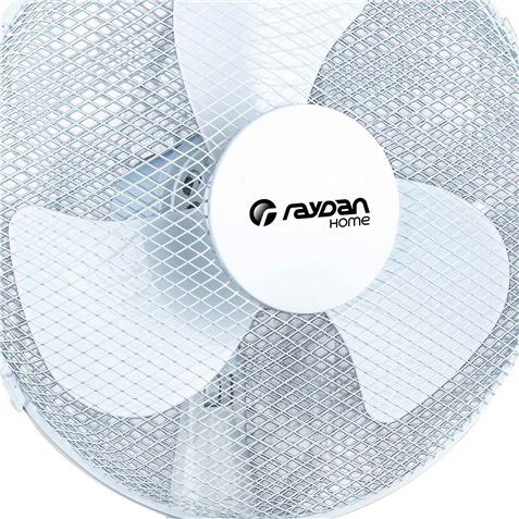 VENTILADOR DE PIE 16" 40CM 40W CON MANDO A DISTANCIA BLANCO - 26045-1