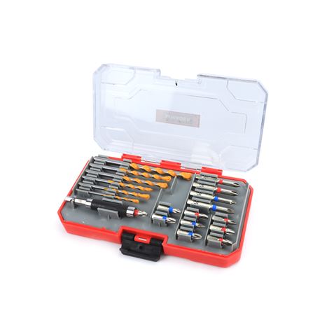 JUEGO DE 20 UNIDADES DE PUNTAS + BROCAS MADER - 63072-3