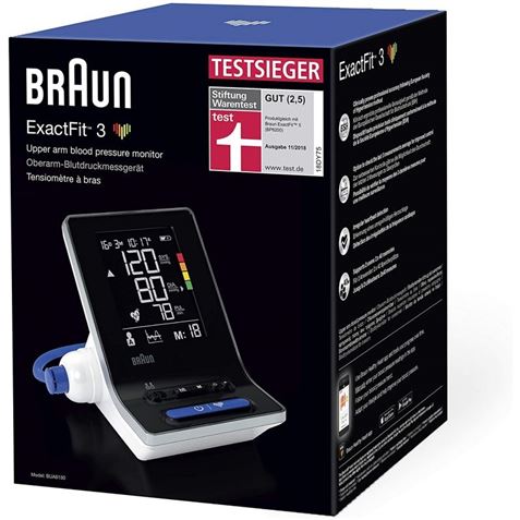 TENSIOMETRO DE BRAZO BRAUN EXACTFIT 3 - BUA6150WE-1
