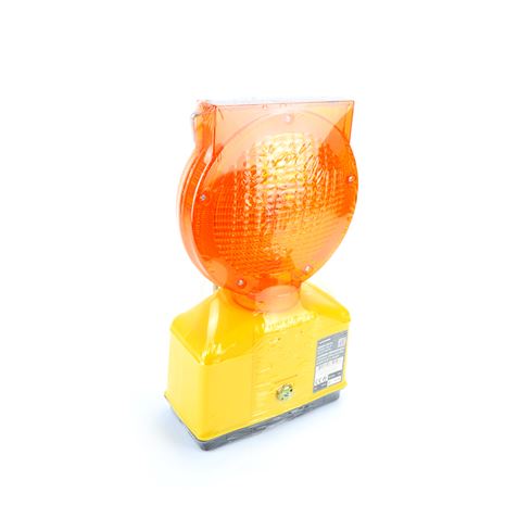 LINTERNA BATERIA DE SEÑALIZACION LED CON PANEL SOLAR MADER - 65020-3