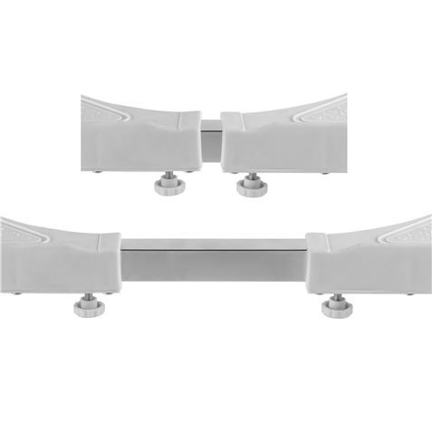 REAC SOPORTE / BASE AJUSTABLE CON RUEDAS PARA NEVERA Y LAVADORAS CROMAD - CR1136-3