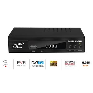 RECEPTOR TDT HD REPRODUCTOR - GRABADOR DVB-T2 LTC - LXDVB505
