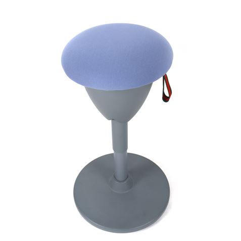 TABURETE MULTIUSOS BALANCIN DESIGN AZUL CLARO CROMAD - BALANCIN-2