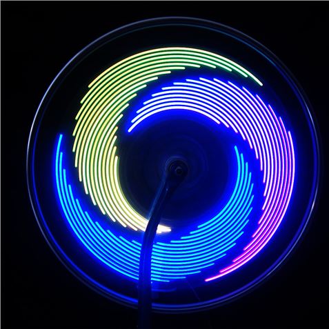 DECORACION LED PARA RUEDAS DE BICILETA FOREVER - BIKE000053-2