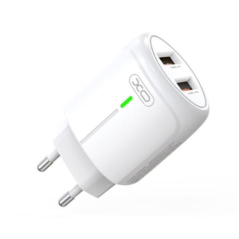 CARGADOR USB X 2 CARGA RAPIDA 2.4A XOL111 XO - XOL111-1