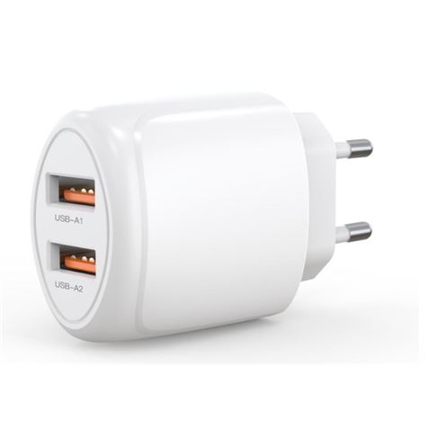 CARGADOR USB X 2 CARGA RAPIDA 2.4A XOL111 XO - XOL111-2