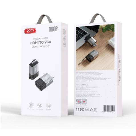 ADAPTADOR HDMI MACHO A VGA HEMBRA XO - XOGB014-4