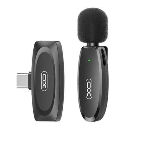 MICROFONO INALAMBRICO DE SOLAPA CON TIPO C XO - XOMKF08A-1