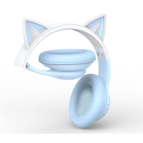 AURICULARES DIADEMA BLUETOOTH BE38 CATS AZUL XO - XOBE38BL-3