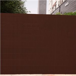 CAÑIZO PLÁSTICO DOBLE CARA 1X3 METROS MARRON OSCURO SUNGARDEN - SG0038-1