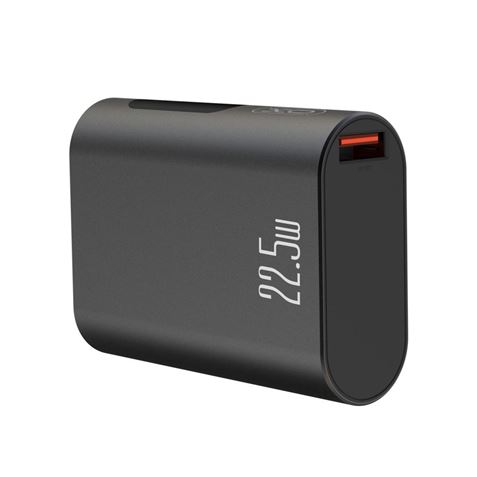 POWERBANK PR155 10000MAH | TIPO C + USB | QC 22.5W | DISPLAY NEGRA XO - XOPR155BK-2