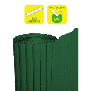 CAÑIZO PLÁSTICO DOBLE CARA 1X3 METROS VERDE SUNGARDEN - SG0034