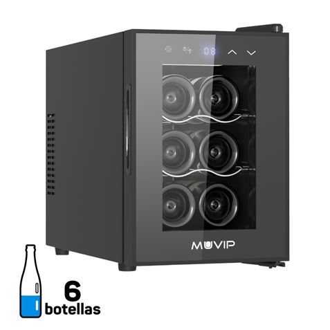 VINOTECA 6 BOTELLAS 58W 39CM MUVIP - MV0534