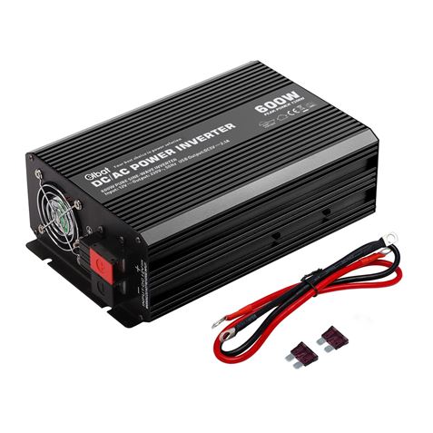 CONVERTIDOR DE CORRIENTE ONDA PURA 600W ELBAT - EB0508