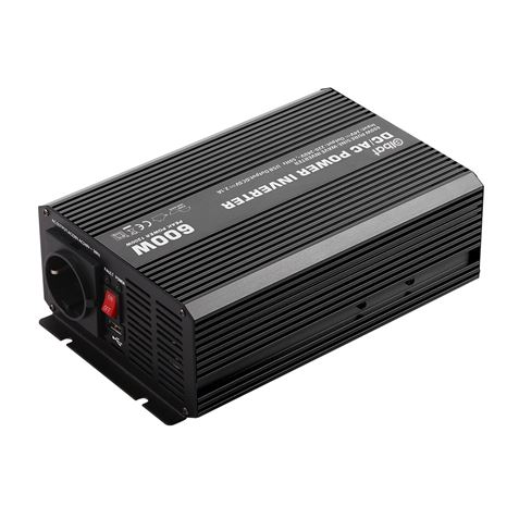 CONVERTIDOR DE CORRIENTE ONDA PURA 600W ELBAT - EB0508-1
