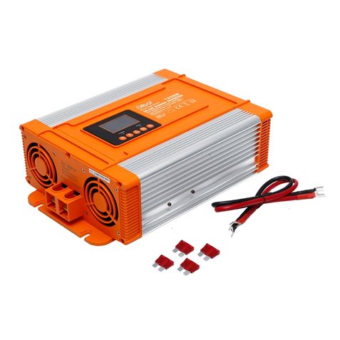 CONVERTIDOR DE CORRIENTE ONDA PURA CON PANTALLA LCD 1200W ELBAT - EB0513