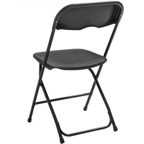 SILLA RESINA PLEGABLE 80X50X45CM NEGRA SUNGARDEN - SG0102-1