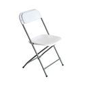 SILLA RESINA PLEGABLE 80X50X45CM BLANCA SUNGARDEN - SG0101