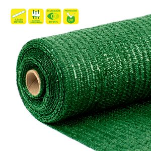 MALLA DE SOMBREO VERDE 1.5X50 METROS SUNGARDEN - SG0087