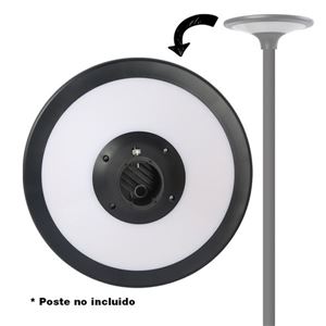 FAROLA LED SOLAR 20W 2100LM 3000K/6000K ELBAT - EB0502-2