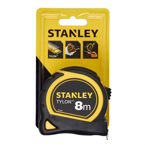 FLEXOMETRO TYLON 8 METROS STANLEY - 0-30-657-1