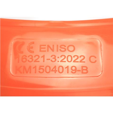 VISERA DE PROTECCION FACIAL METALICA NARANJA MADER - 69700-1