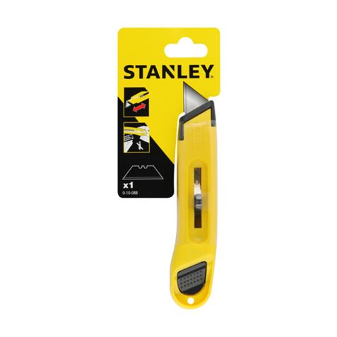 CUTTER PLASTICO HOJA RETRACTIL STANLEY - 0-10-088-1