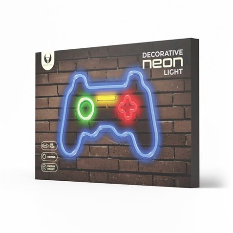 LAMPARA DECORATIVA NEON LED GAMEPAD FLUOR FOREVER - RTV100446-2