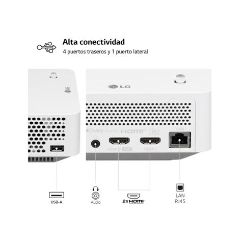 PROYECTOR CINEBEAM PF510Q | SMART TV | 450LUMENS | LED | BT | LG - PF510Q-5