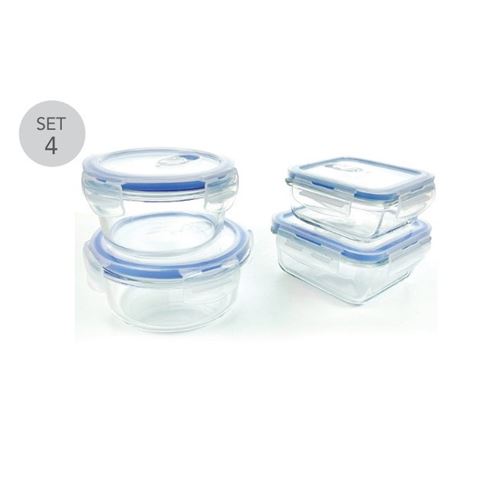SET 4 TUPPER BOROSILICATO MB HAIZEA - HOMEMB155