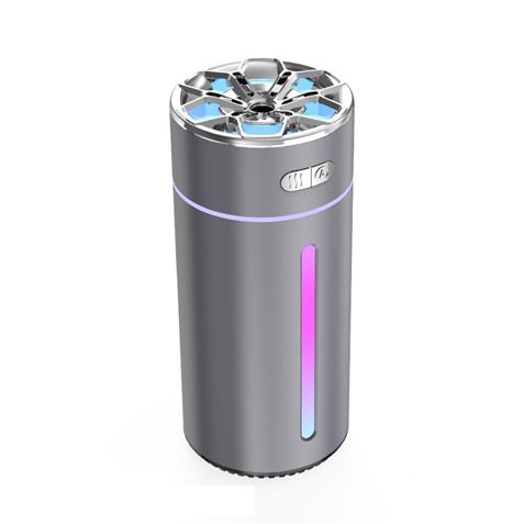 HUMIDIFICADOR PORTATIL CON RGB HF09 PLATA XO - XOHF09GR
