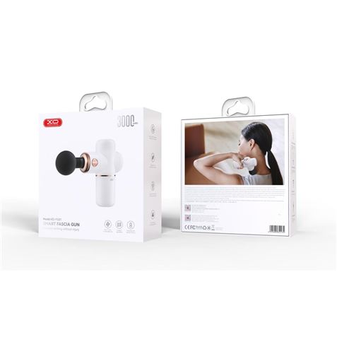 MINI PISTOLA DE MASAJE CON ACCESORIOS XOFG01 XO - XOFG01-2