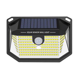 REACONDICIONADO APLIQUE LED SOLAR 150LM ILUMINACIÓN 3 CARAS NEGRO ELBAT - EB0445-1