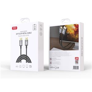 CABLE DISPLAY PORT A DISPLAY PORT 3 METROS 4K XO - XOGB018A