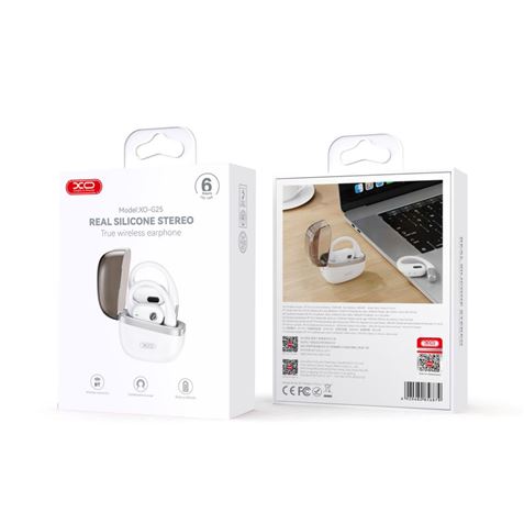 AURICULARES BLUETOOTH TWS DEPORTIVOS G25 BLANCO XO - XOG25WH-1