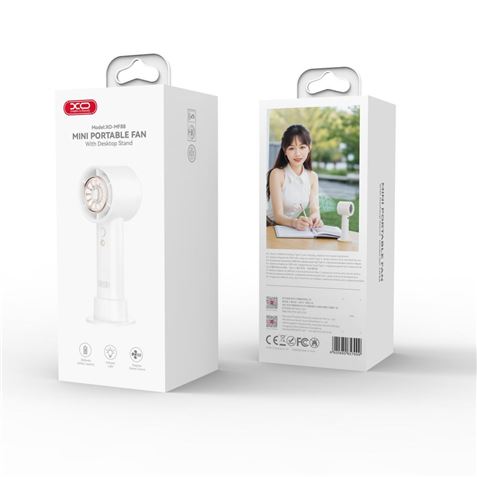 VENTILADOR PORTATIL A BATERIA MF88 BLANCO CO - XOMF88-1