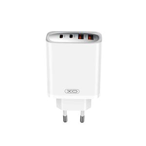 CARGADOR USB-A X2 + USB-C X2 45W CE22 XO - XOCE22