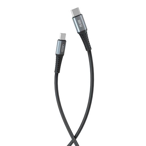 CABLE TRENZADO TIPO C 60W NBQ167 NEGRO XO - XONBQ167TC