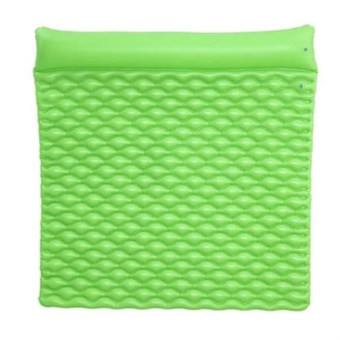 COLCHONETA GIGANTE ENROLLABLE 213X170 VERDE BESTWAY - 44106-2