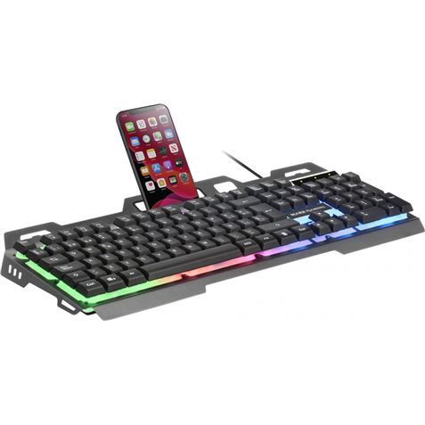 TECLADO GAMING MK120 USB RGB MARS GAMING - MK120ES-1