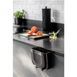 PAPELERA PLEGABLE 5 LITROS NEGRO - 77808-2