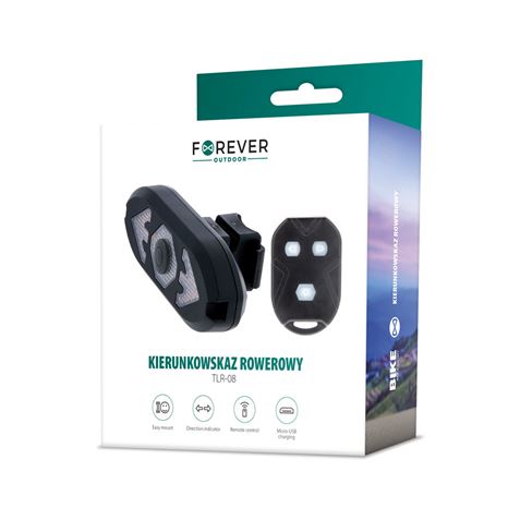 INDICADOR DE DIRECCION INALAMBRICO PARA BICICLETAS FOREVER - BIKE000048-1